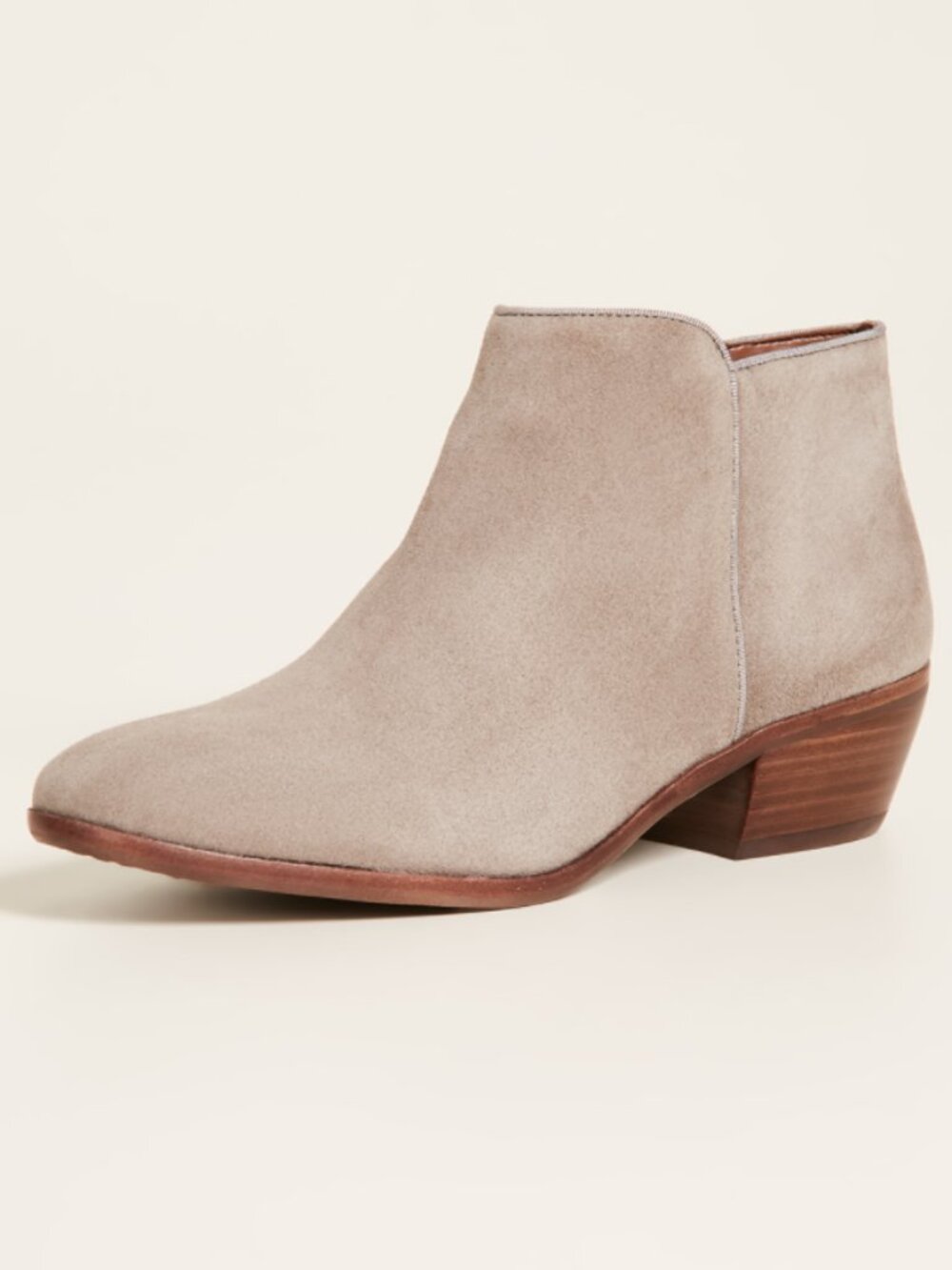 SAM EDELMAN Suede Leather Ankle Booties